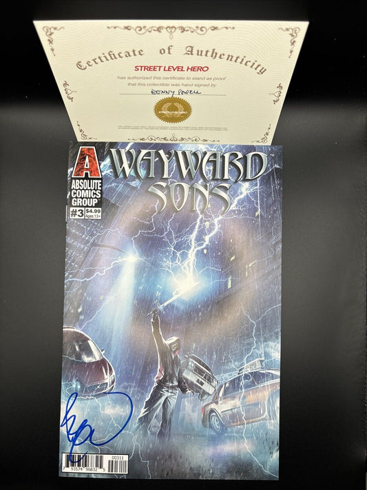 Wayward Sons #3 (2021) Signed By Powell w/COA