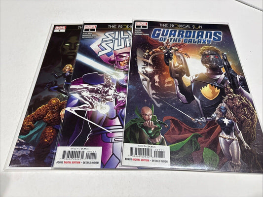 Prodigal Sun 1-3 Complete Fantastic Four Silver Surfer Guardians of Galaxy