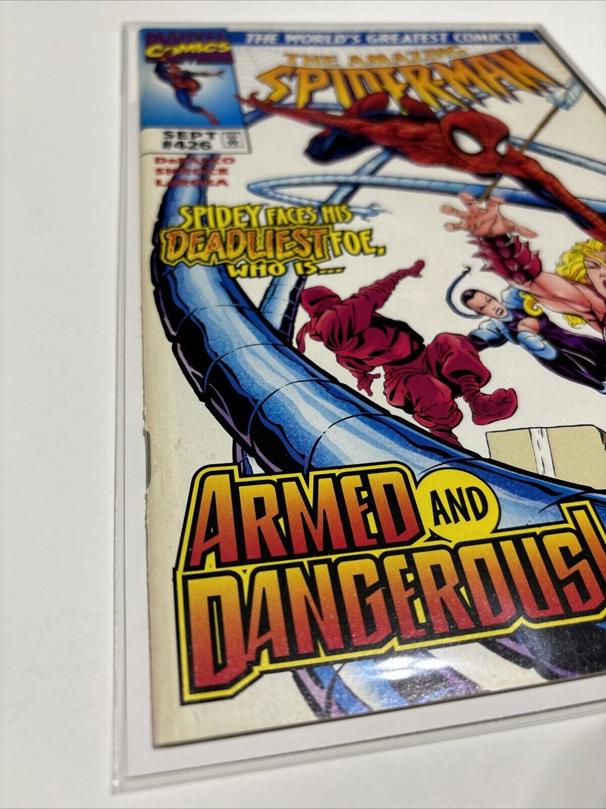 Amazing Spider-Man #426 (Marvel) Newsstand Armed and Dangerous