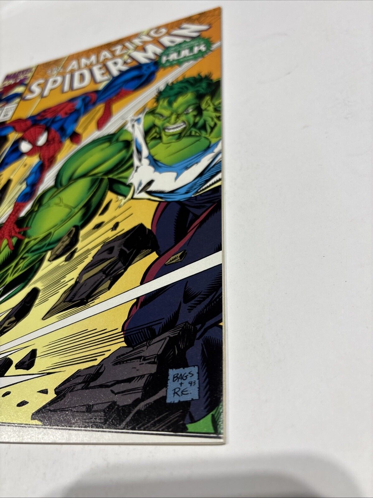 Amazing Spider-Man #381 (Marvel Comics) Hulk is in Town