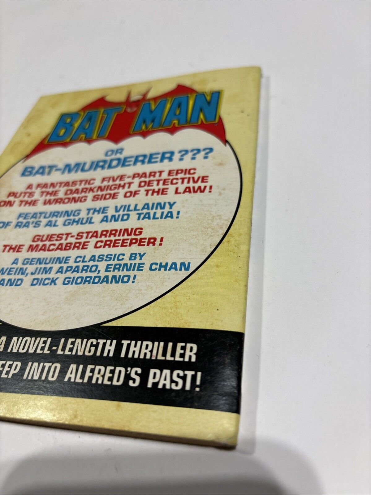 Batman #9 Blue Ribbon Digest (1981) Batman Newsstand