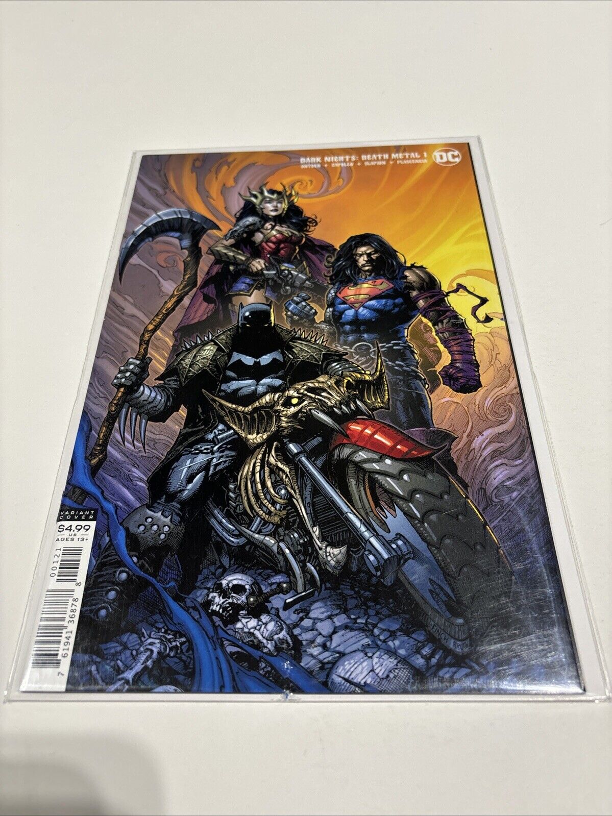 Dark Nights: Death Metal #1-7 Complete Series DC Finch Variant Set keys 1st APP