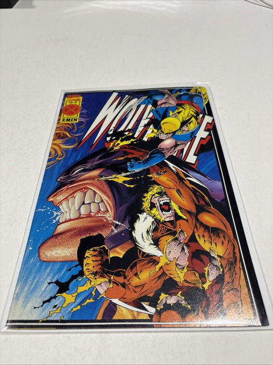 Wolverine #90 Vol 2 (Marvel 1988-2012) Adam Kubert Direct Edition Sabretooth App