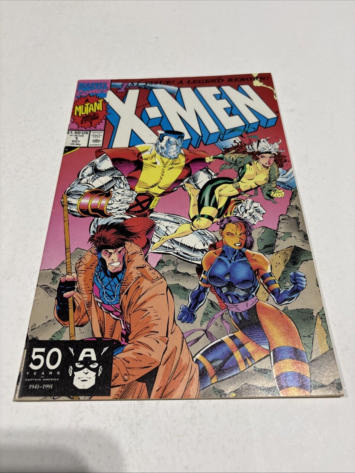 X-Men #1 Vol 1 (Lot of 9 Marvel Comics 1991) Jim Lee 1st App /Cover Omega Red