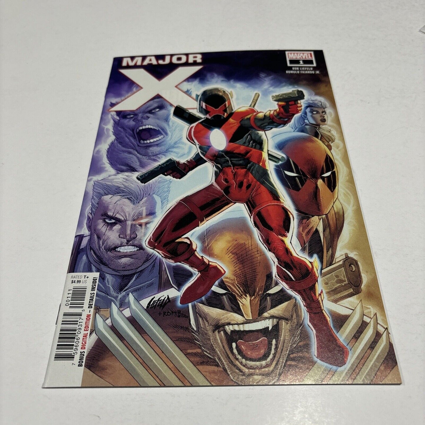 MAJOR X #1-COVER A 2019 MARVEL Key 1ST FULL  APP MAJOR X