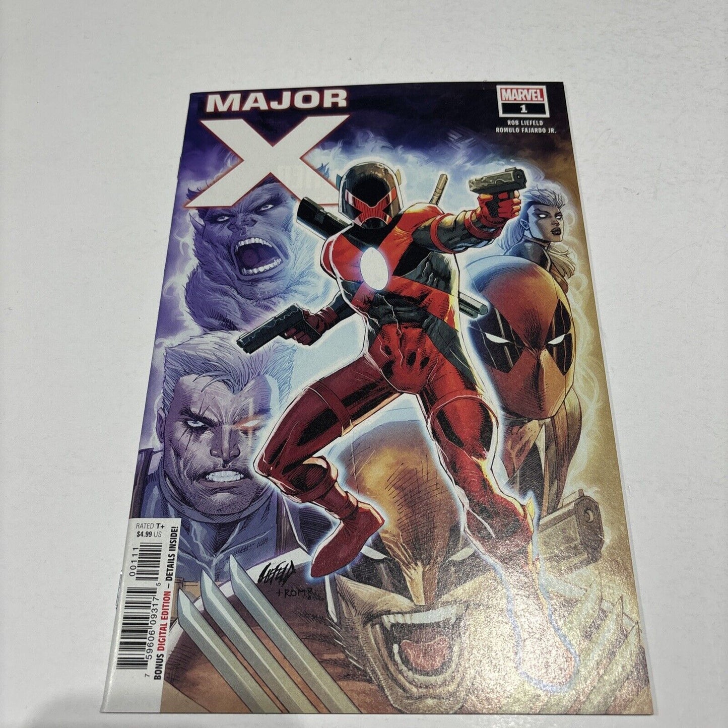 MAJOR X #1-COVER A 2019 MARVEL Key 1ST FULL  APP MAJOR X