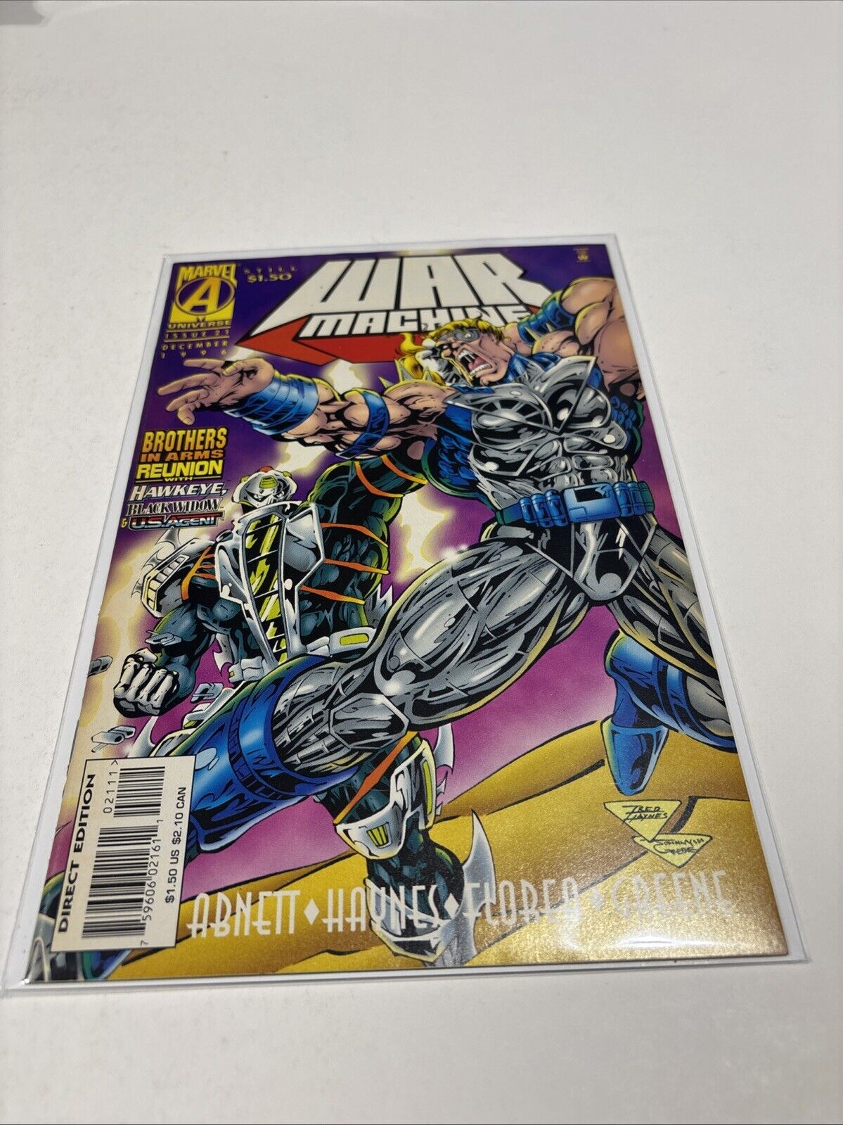 War Machine Vol. 1, #21 (1995)“Brothers In Arms”