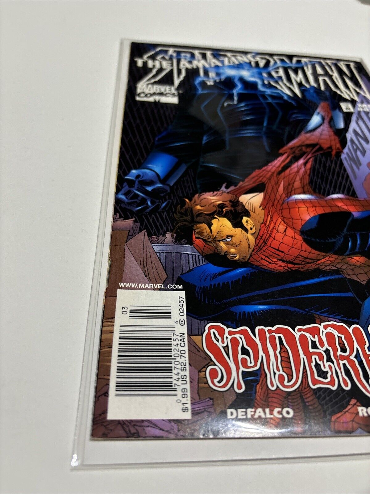 Amazing Spider-Man #432 (Marvel Comics) Newsstand 1st full App Tarantula