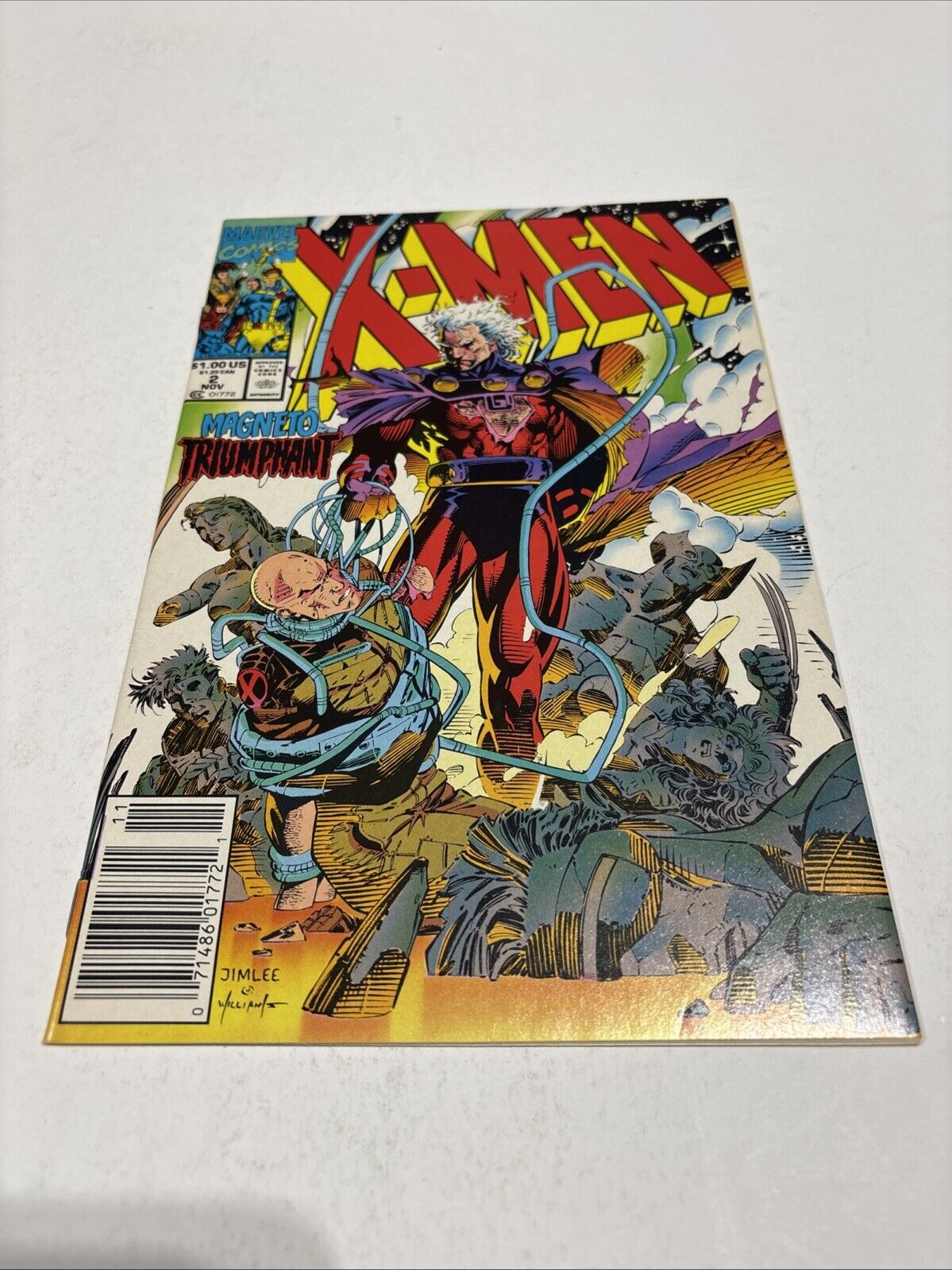 X-Men #1 Vol 1 (Lot of 9 Marvel Comics 1991) Jim Lee 1st App /Cover Omega Red