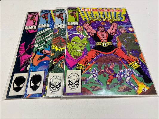 Hercules #1-4 Complete 2nd Series (1984) Marvel Comics -Bob Layton-