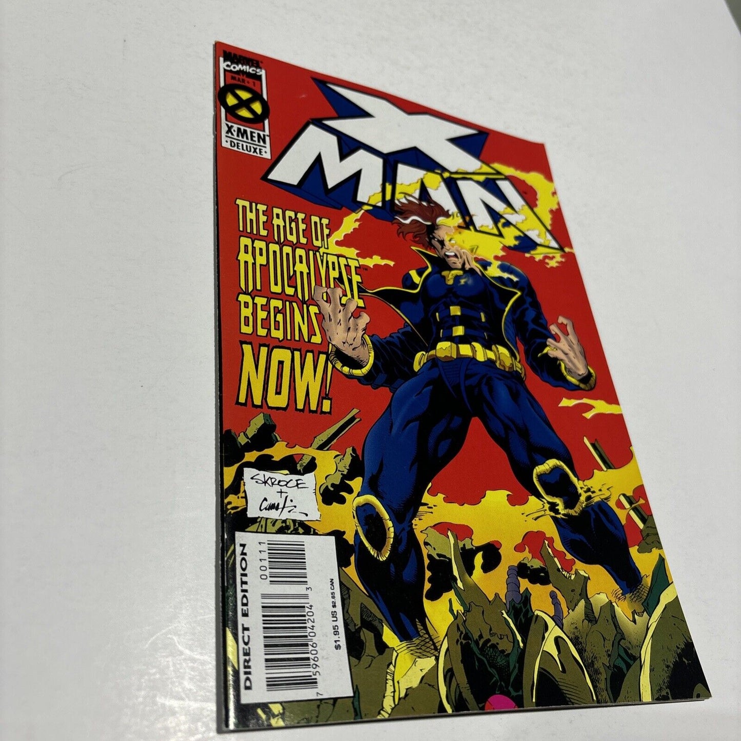 X-Man #1 (Marvel Comics March 1995) Key 1st App X-Man Nathaniel Grey