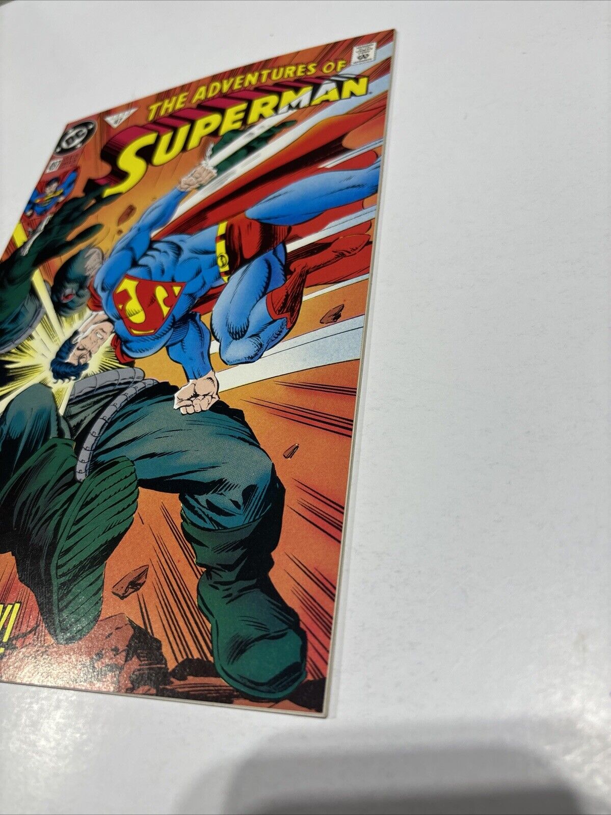 Adventures of Superman #497 (Dec 1992, DC) Doomsday Vs Superman Key Issue