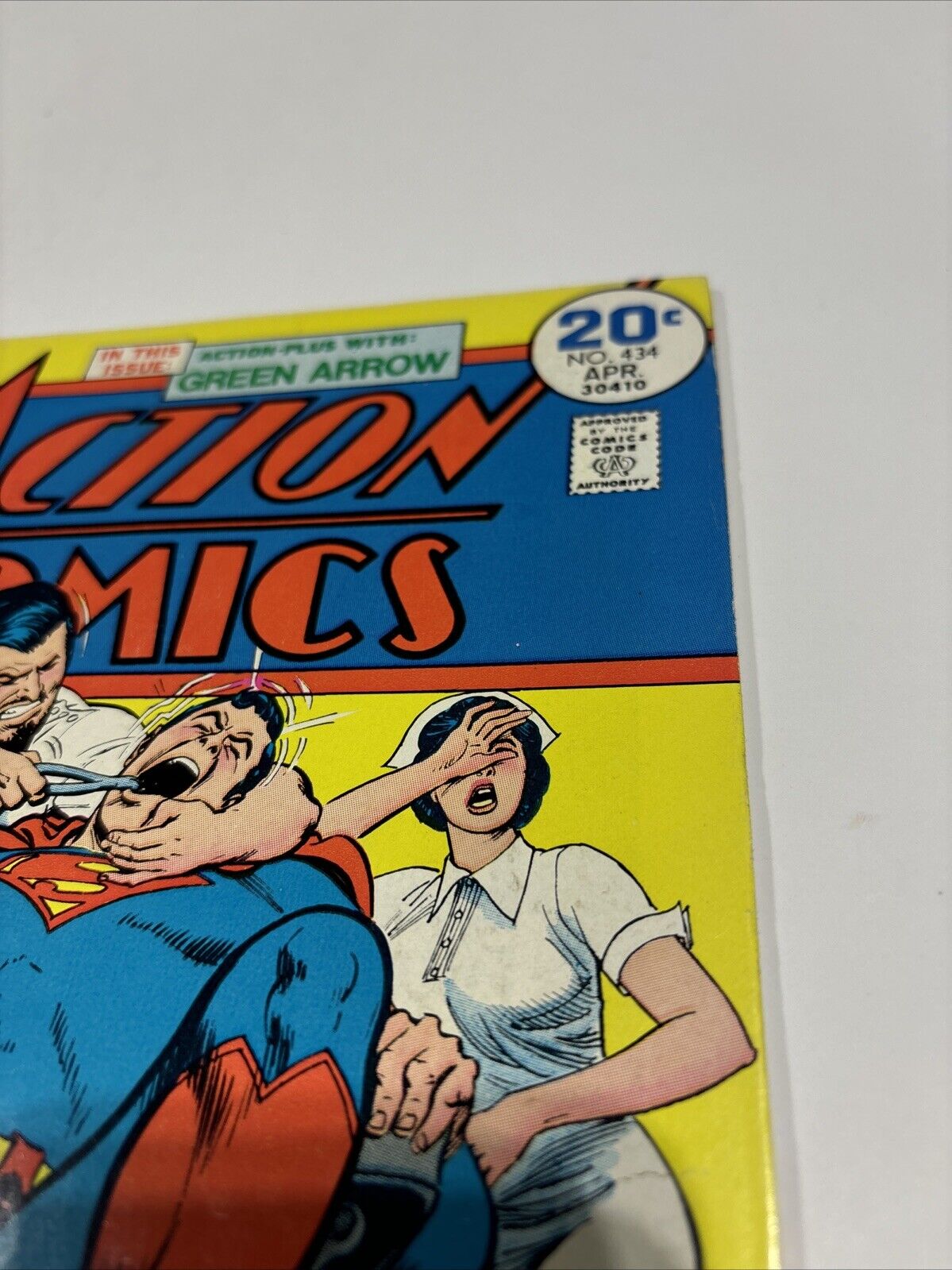 ACTION COMICS #434 SUPERMAN! +BLACK CANARY & ZATANNA Appearance! 1974 DC