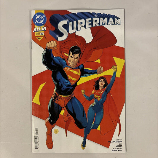 SUPERMAN #19 COVER A Dan Mora Regular (DC 2024)