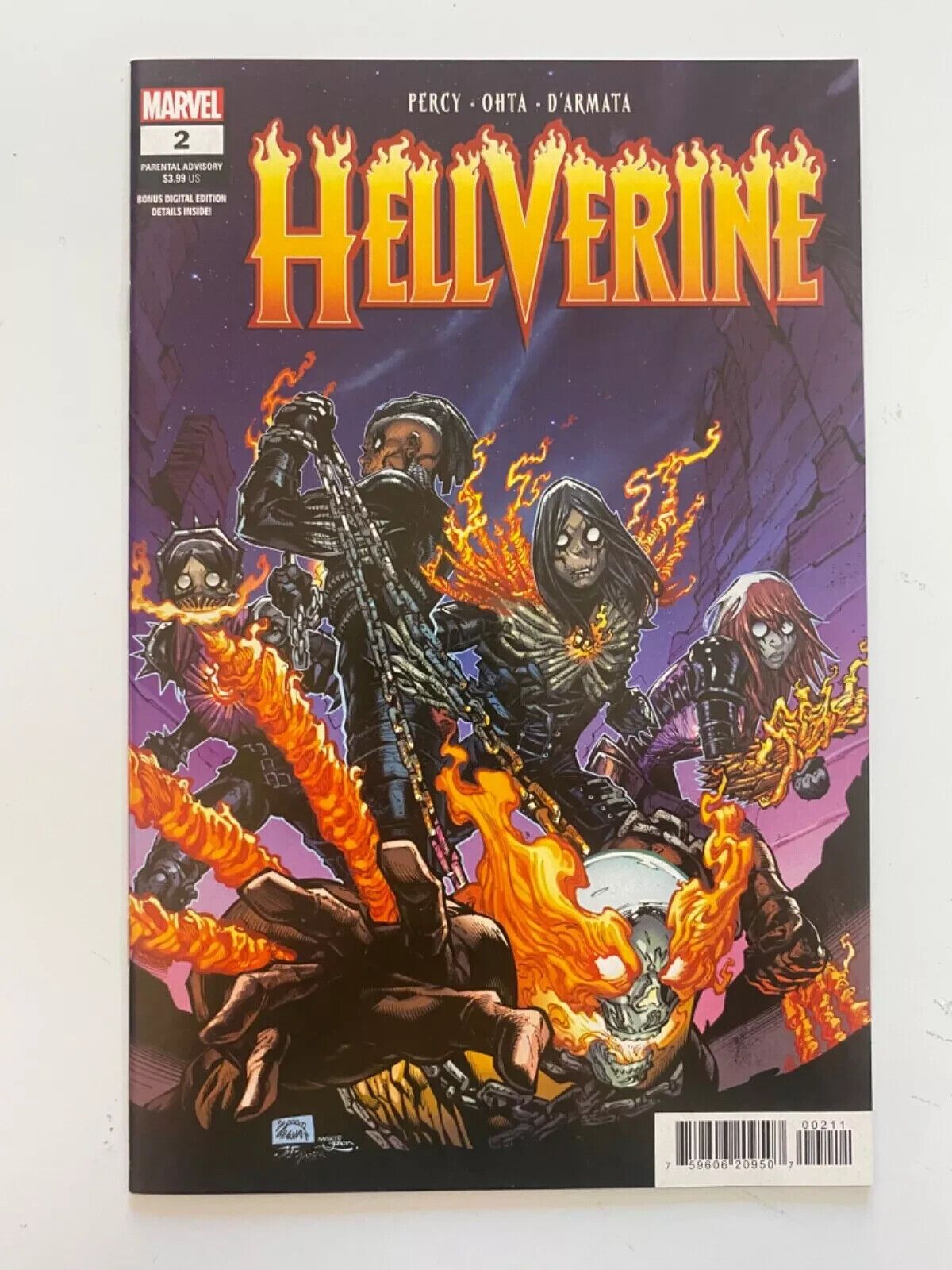 Hellverine #2A NM 2024 Stock Image 1st Printing Ryan Stegman Regular