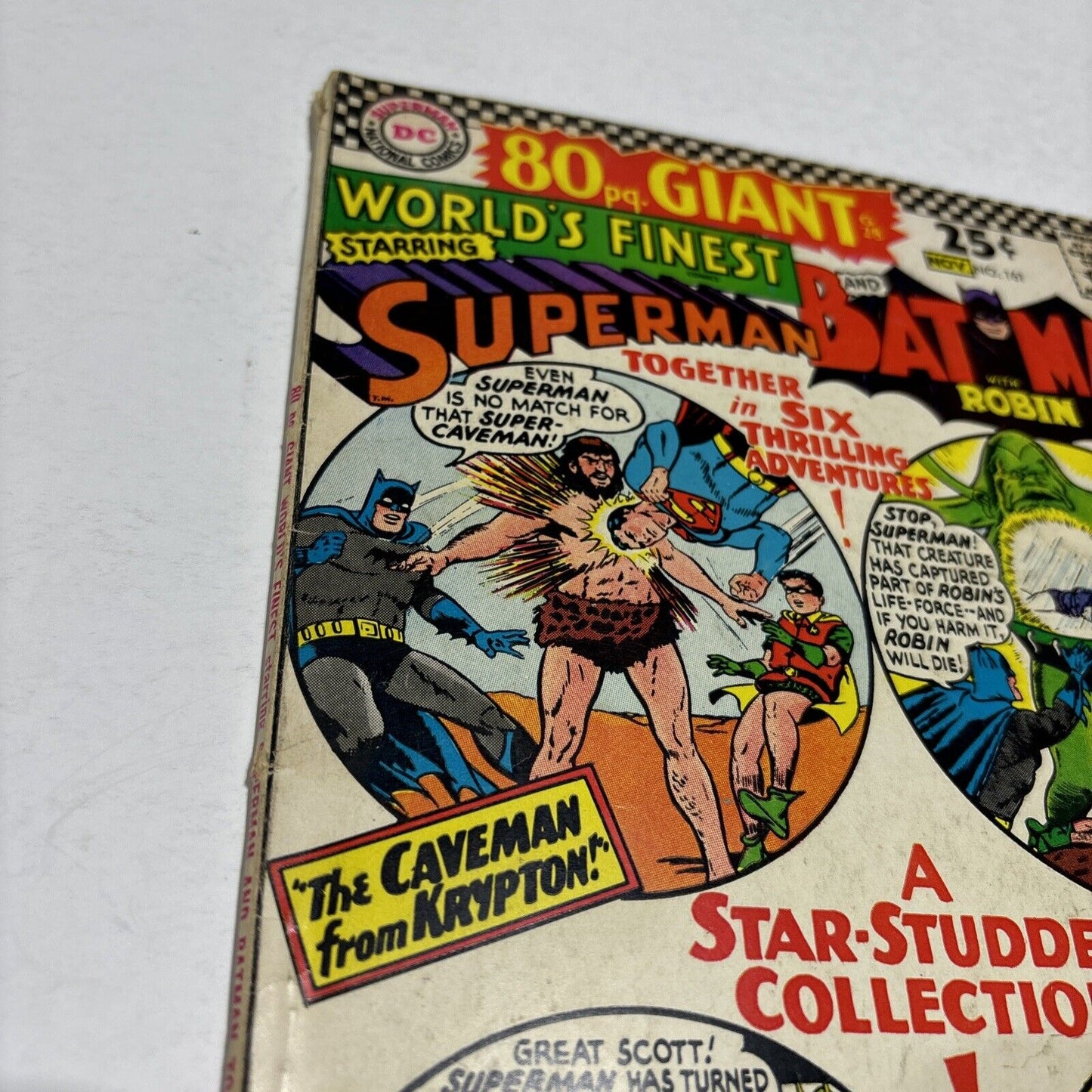 World's Finest #161 November 1966 DC Comics SUPERMAN BATMAN 80 Page Giant