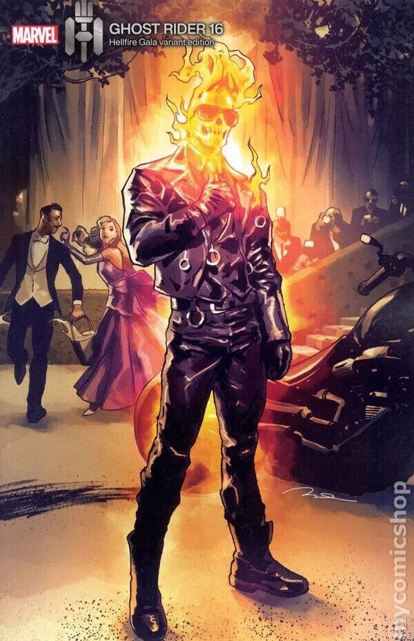 Ghost Rider #16 Vol 9 Cover B Gerald Parel Hellfire Gala MARVEL COMICS 2023