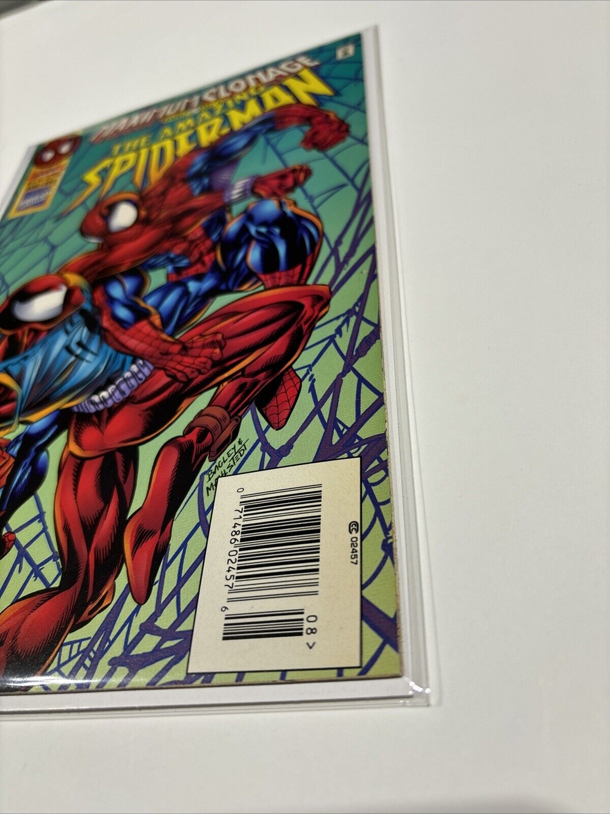 Amazing Spider-Man #404 (Marvel Comics) Newsstand Maximum Clonage