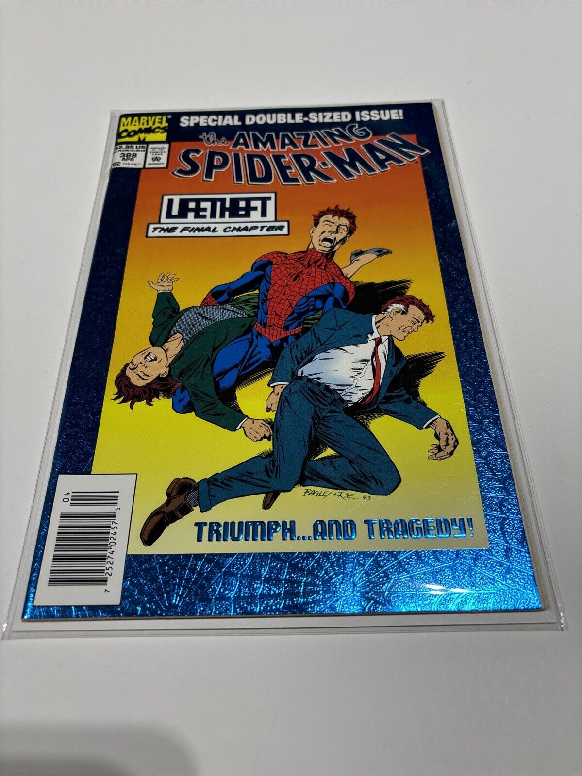 Amazing Spider-Man #386-388 (Marvel) Newsstand Vulture Complete set Eddie brock