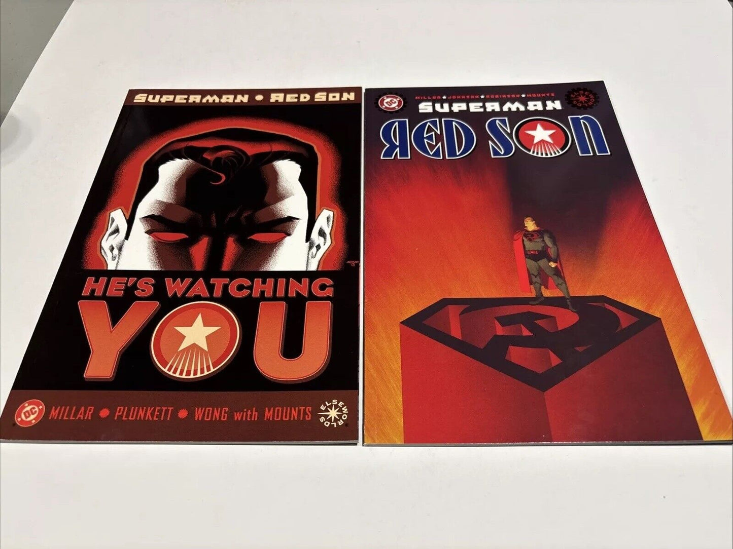 Superman: Red Son #1 #3 -2003 Lot DC Mark Millar Elseworld Soviet Superman keys