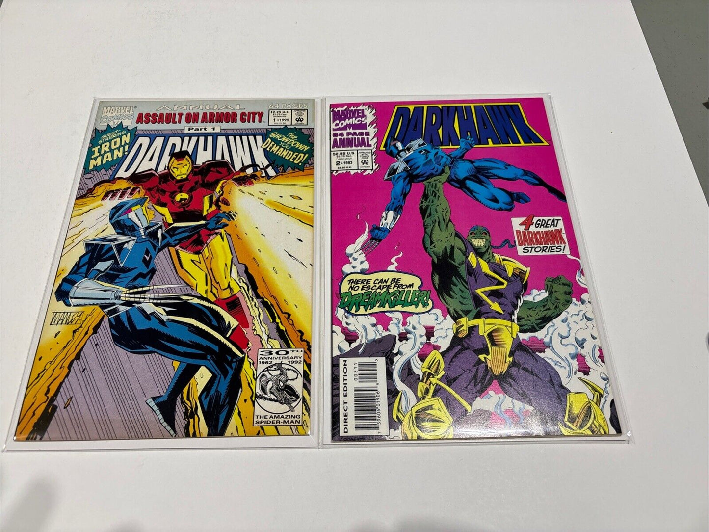 Darkhawk #38 39 40 41 42 43 44 45+ Annuals 1 2 Low Print Run Marvel Lot 1994