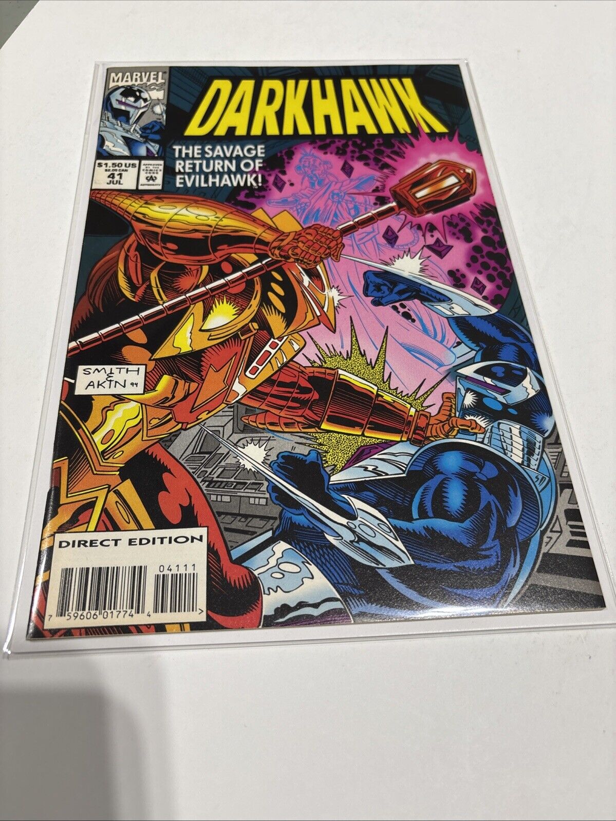 Darkhawk #38 39 40 41 42 43 44 45+ Annuals 1 2 Low Print Run Marvel Lot 1994