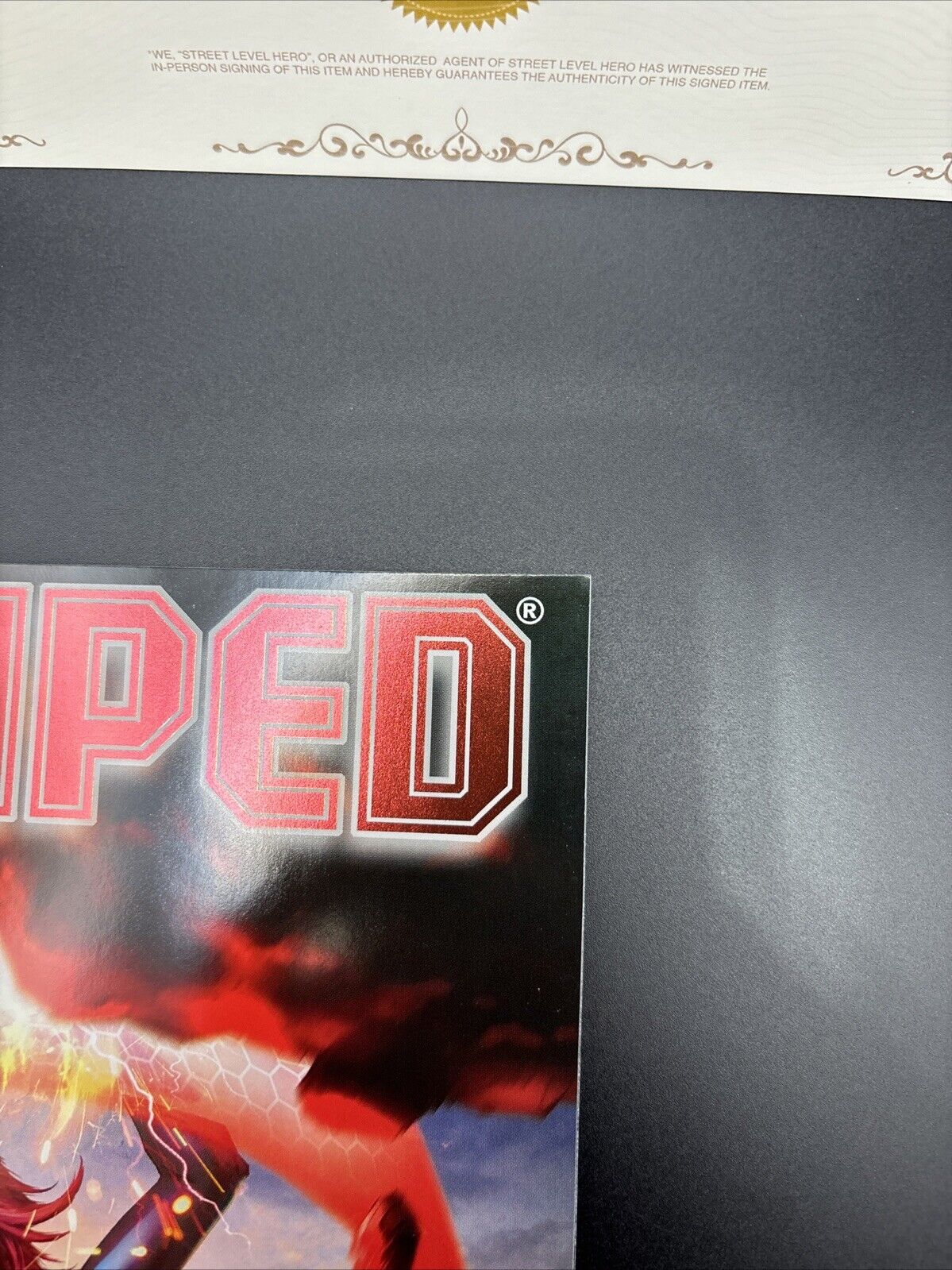 Amped #2 (2020) Red Foil Variant Signed By Powell w/COA