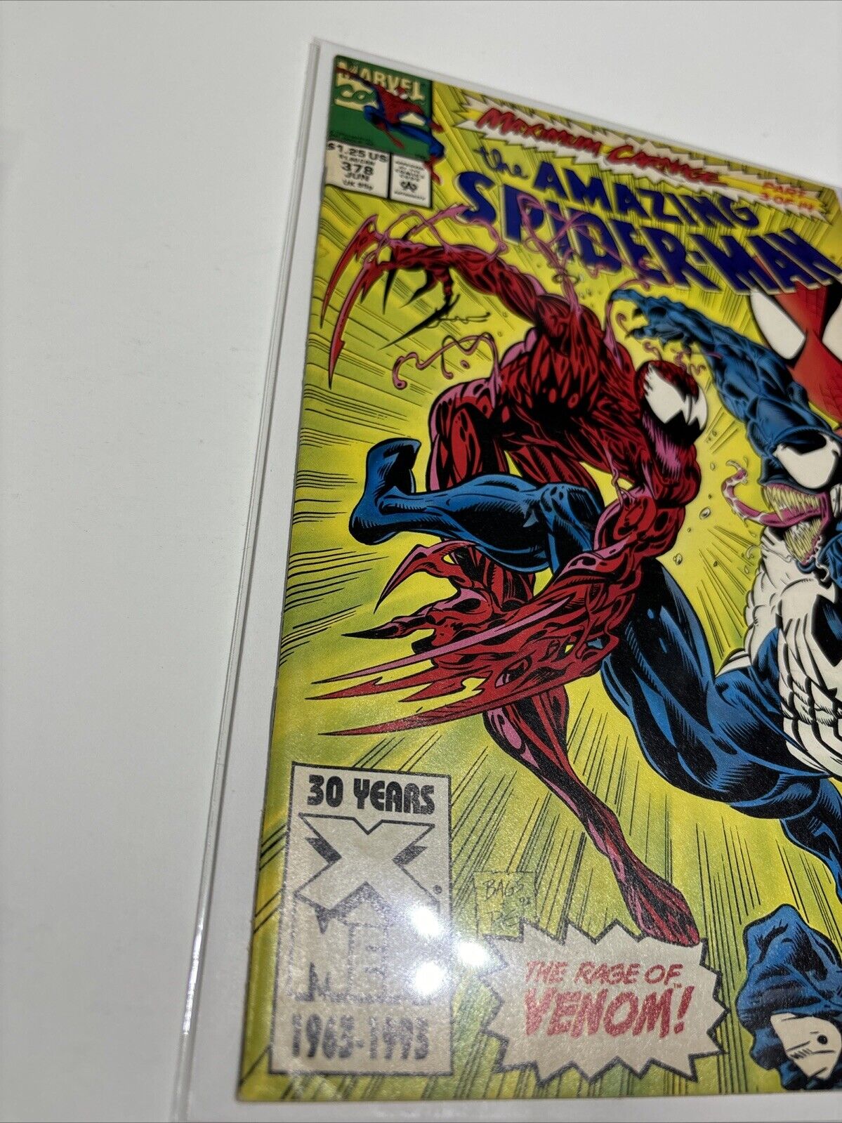 Amazing Spider-Man #378 (Marvel Comics) Maximum Carnage Pt 3