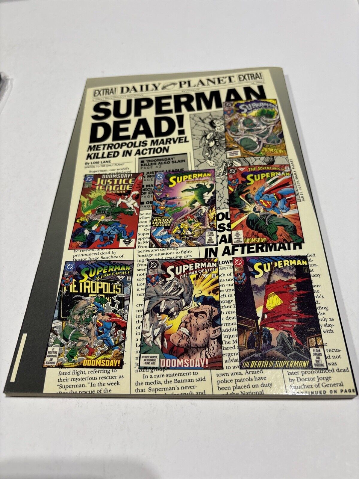 The Death of Superman DC Comics TPB Graphic First Printing