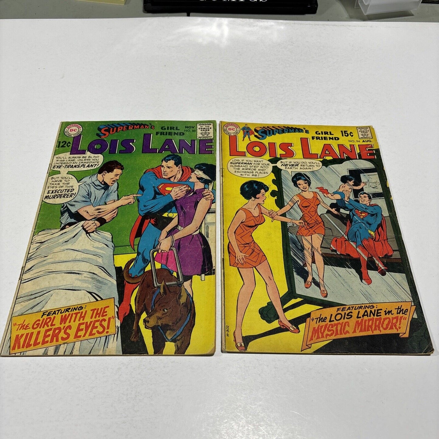 Superman's Girl Friend, Lois Lane Lot #88 #94 Neal Adams  (DC, 1968) 1st Prints