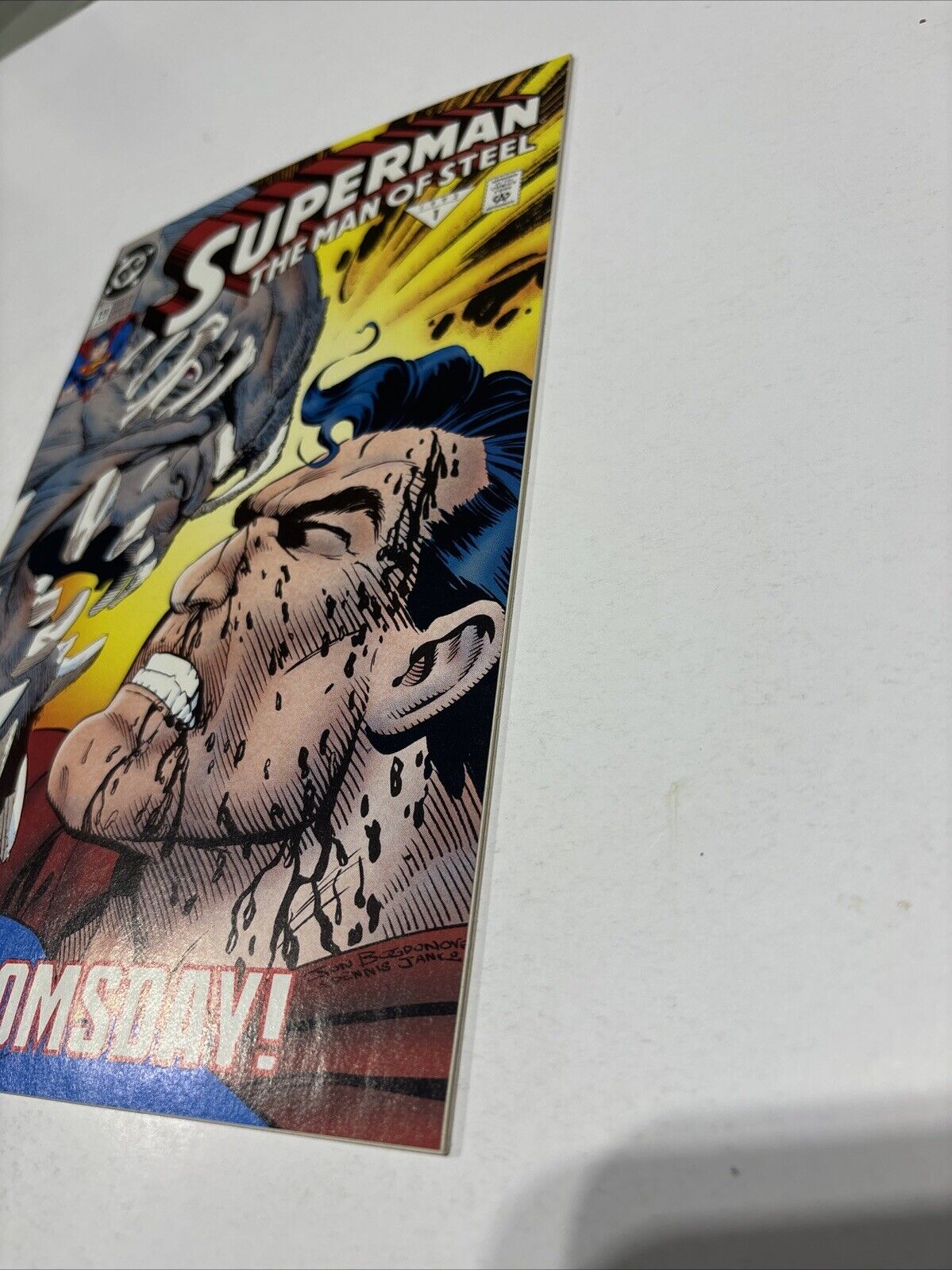 Superman: The Man of Steel #19 (DC Comics January 1993) Key Doomsday Revealed