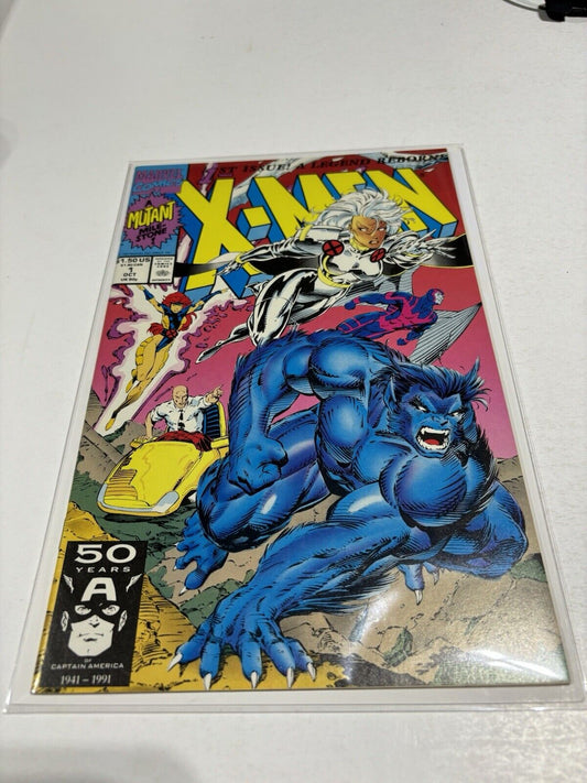 X-Men #1A (Marvel, December 1991) Jim Lee 1st issue Storm Beast Professor Xavier