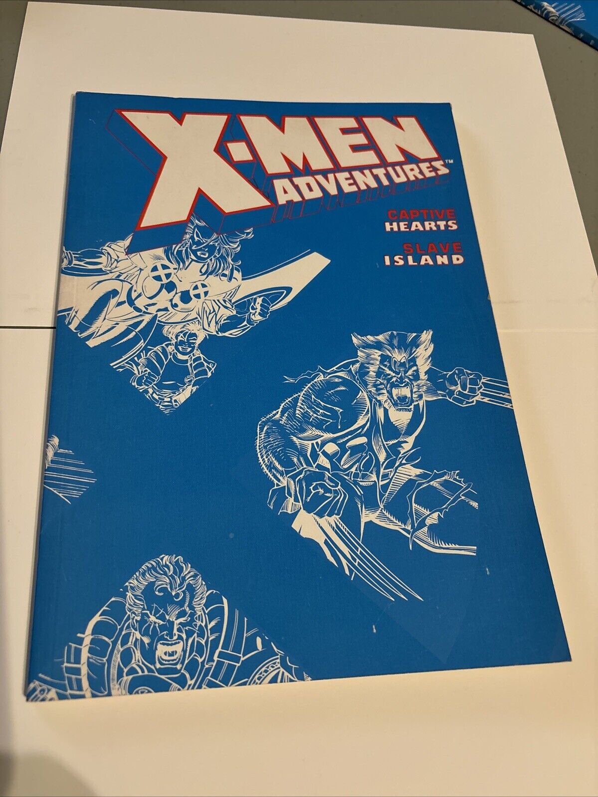 X-Men Adventures TPB #2 1994 Captive Hearts Slave Island Fox Cartoon