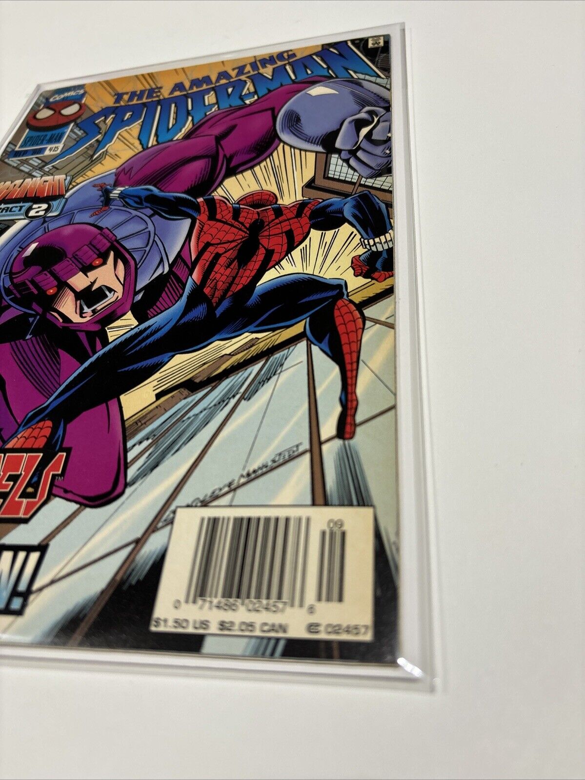 Amazing Spider-Man #415 (Marvel Comics) Newsstand The Sentinels