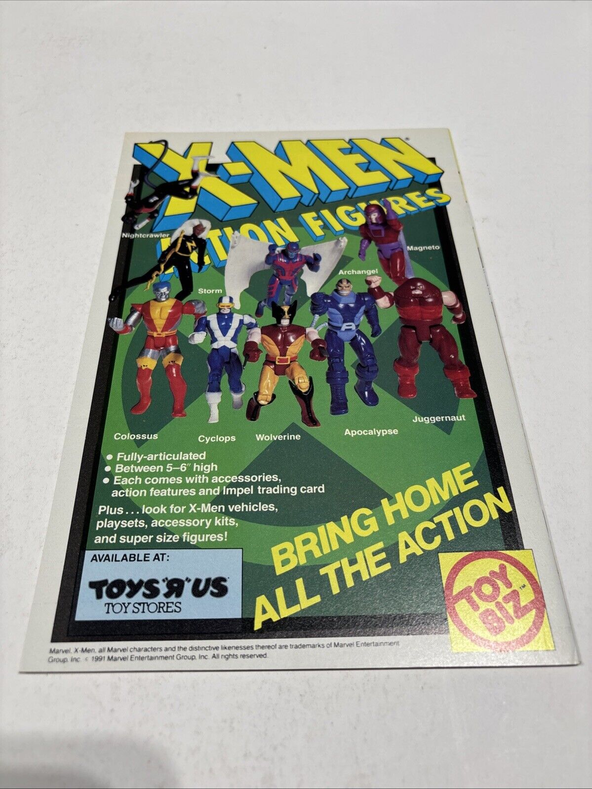 X-Men #1 Vol 1 (Lot of 9 Marvel Comics 1991) Jim Lee 1st App /Cover Omega Red