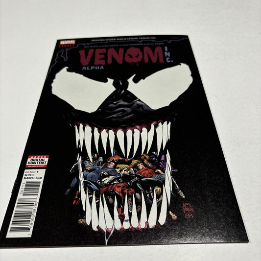 AMAZING SPIDER-MAN VENOM INC ALPHA #1 MARVEL 1st Agent Anti-Venom First Print