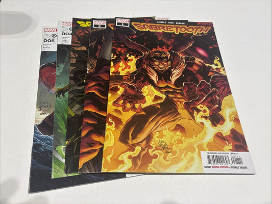 Sabretooth #1-5 (2022) Complete Series Marvel Comics X-Men key