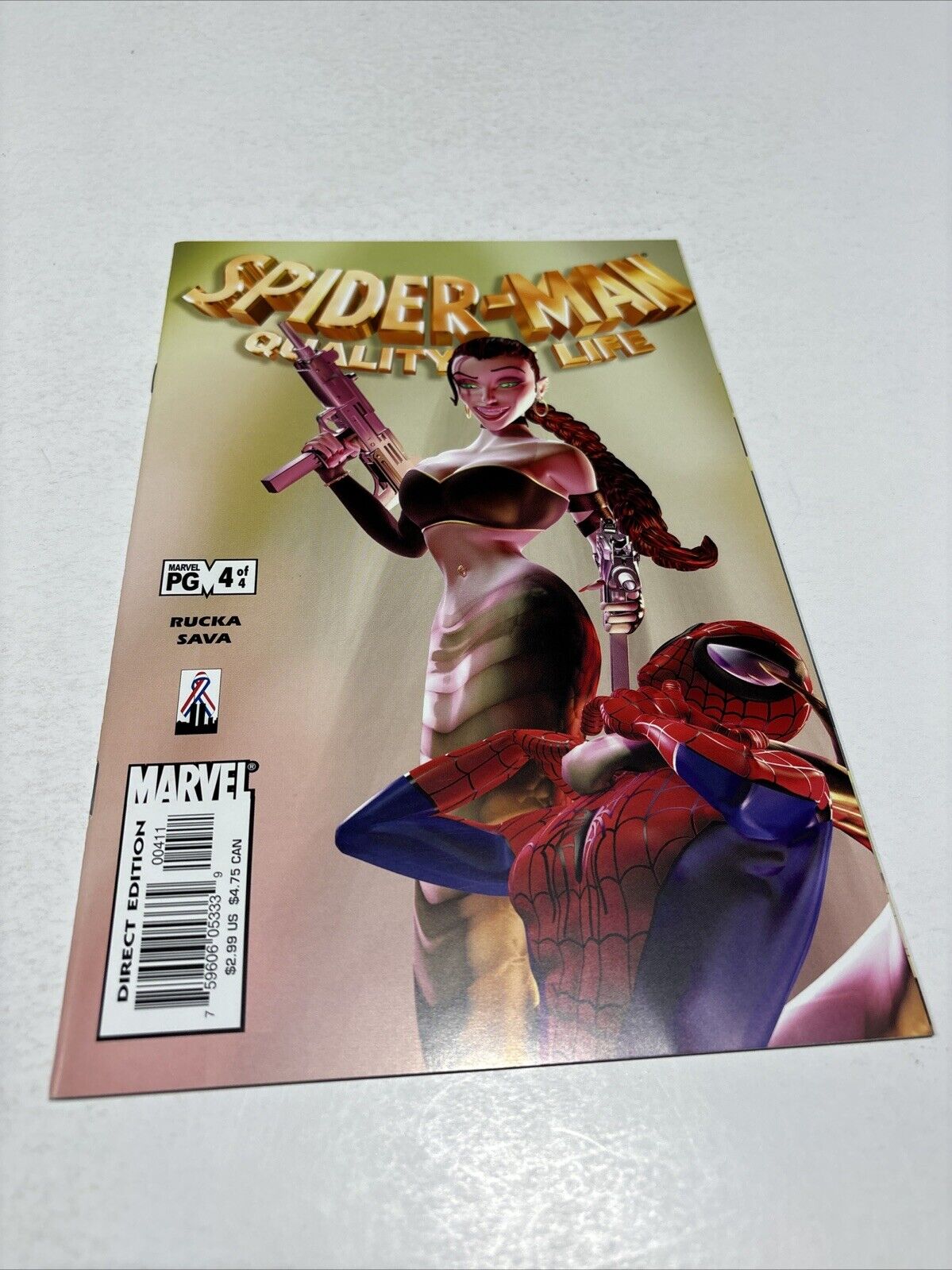 Spider-Man: Quality Of Life 1-4 Complete From 2002 NM Lizard, Greg Rucka