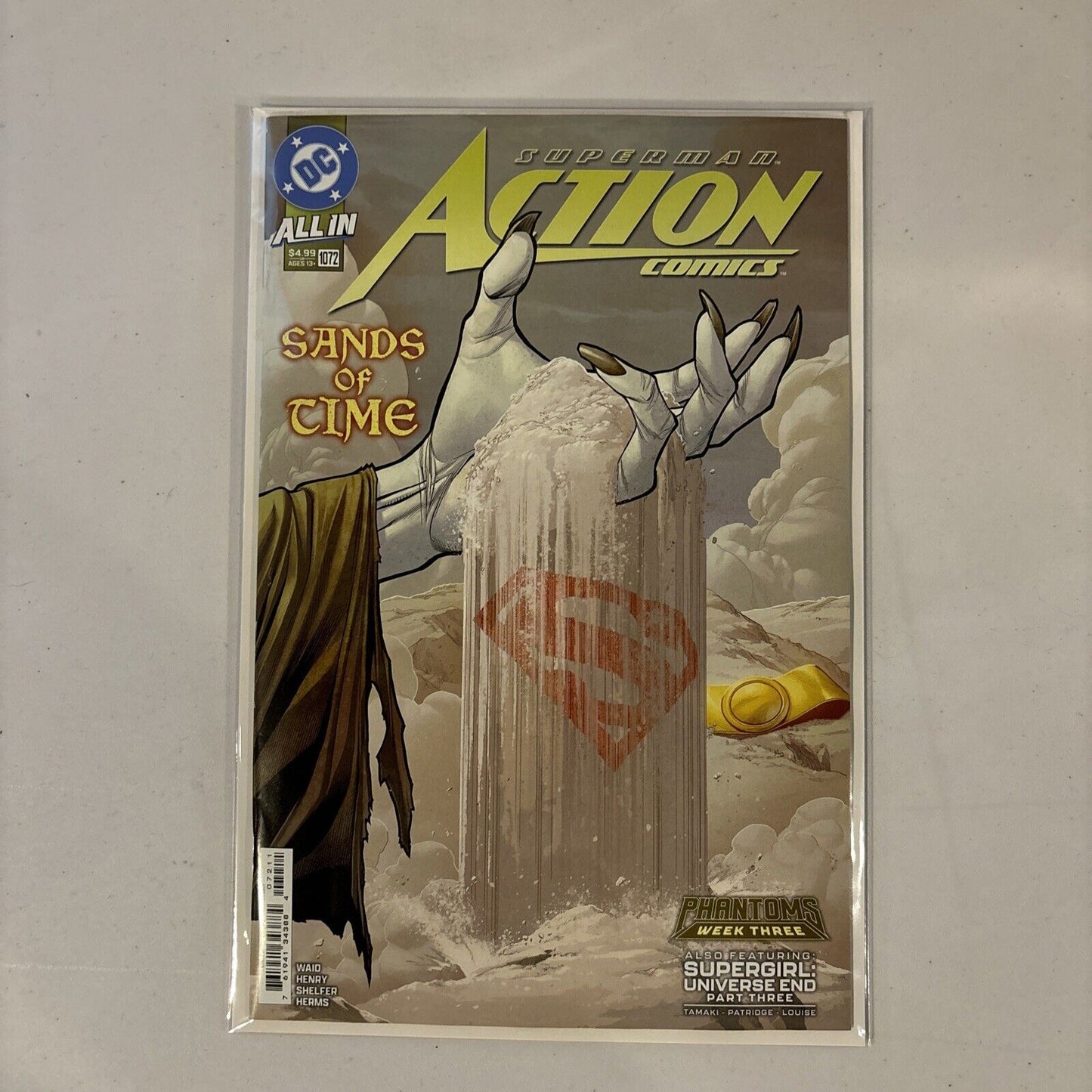 SUPERMAN ACTION COMICS #1072 Cover A Henry Reg (DC)(2024) SUPERGIRL UNIVERSE END