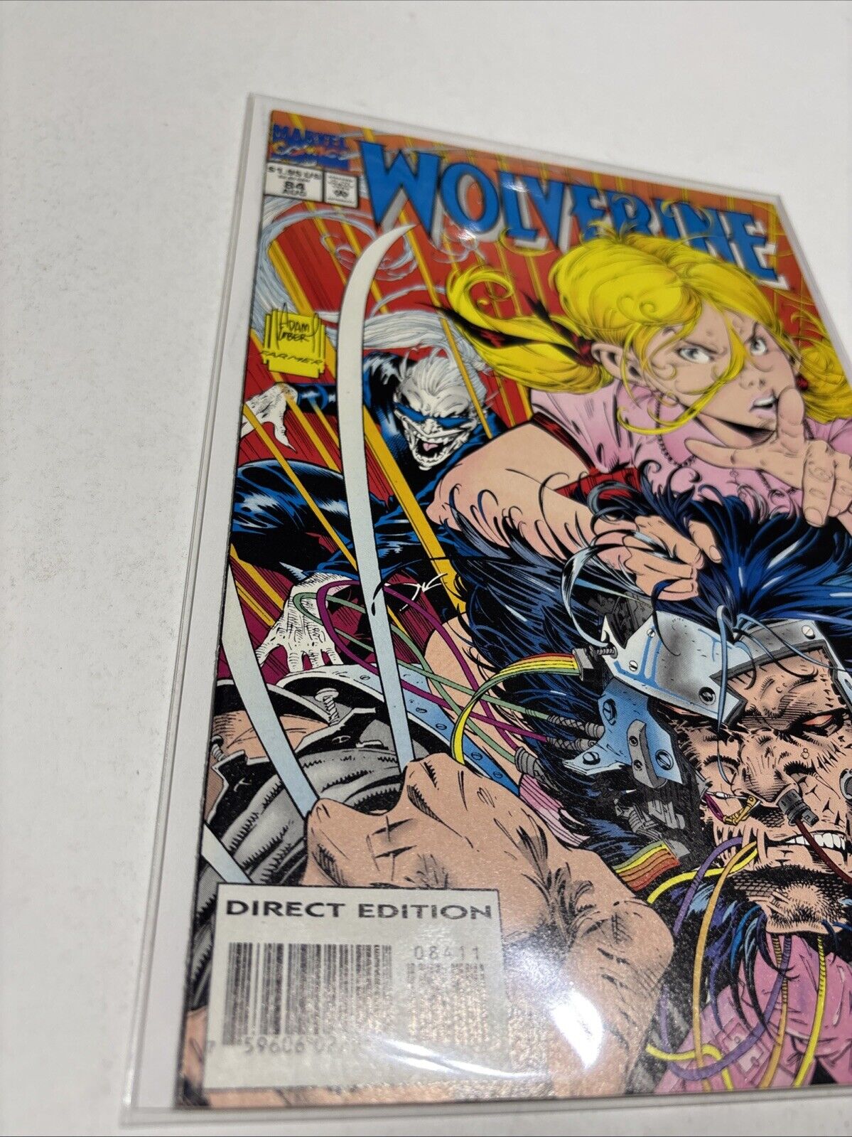 Wolverine #84 Vol 2 (Marvel 1988-2012) Adam Kubert Cover