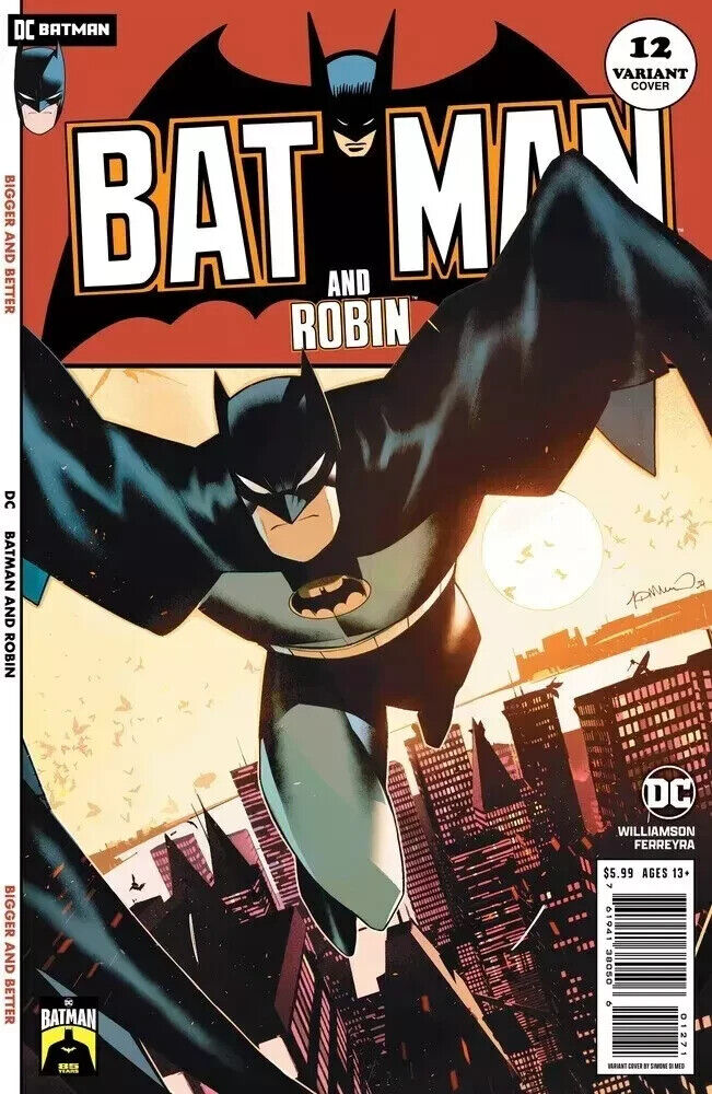 BATMAN AND ROBIN #12 NM CVR E Simone Di Meo 85th Anniversary DC COMICS 2024