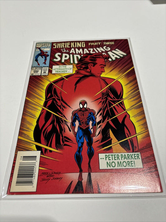 Amazing Spider-Man #392 (Marvel Comics) Newsstand Shrieking Pt 3