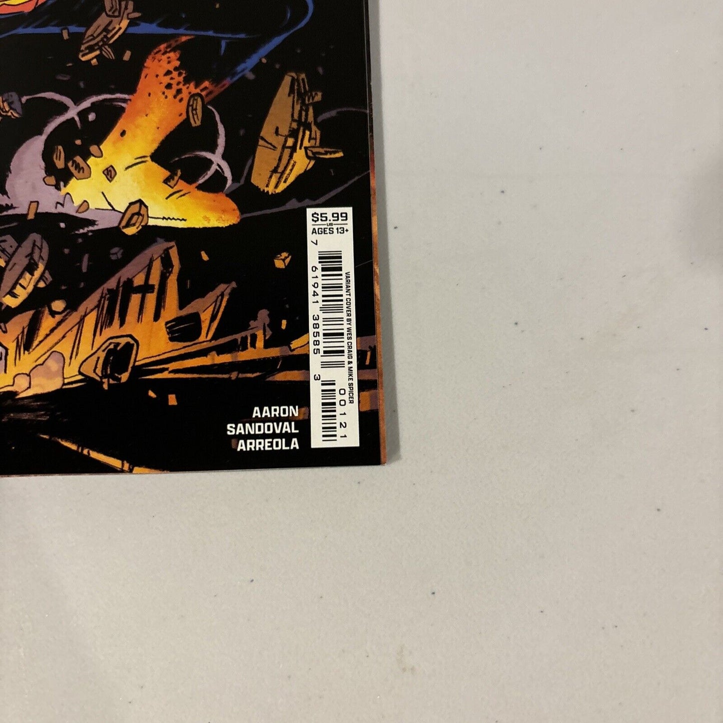 Absolute Superman #1 Cvr B Wes Craig Card Stock Variant (DC 2024)