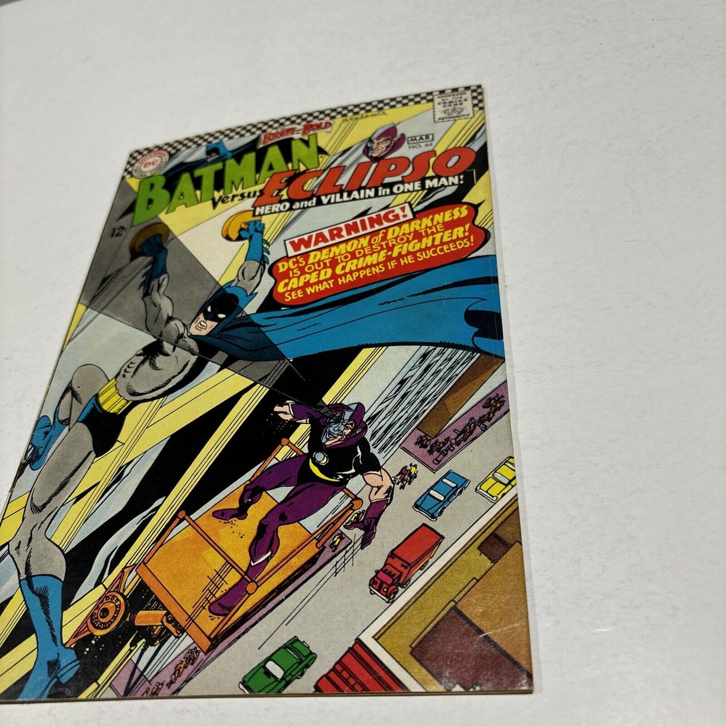 Brave and the Bold #64 Comic Book DC Comics March 1965 Batman & Eclipso