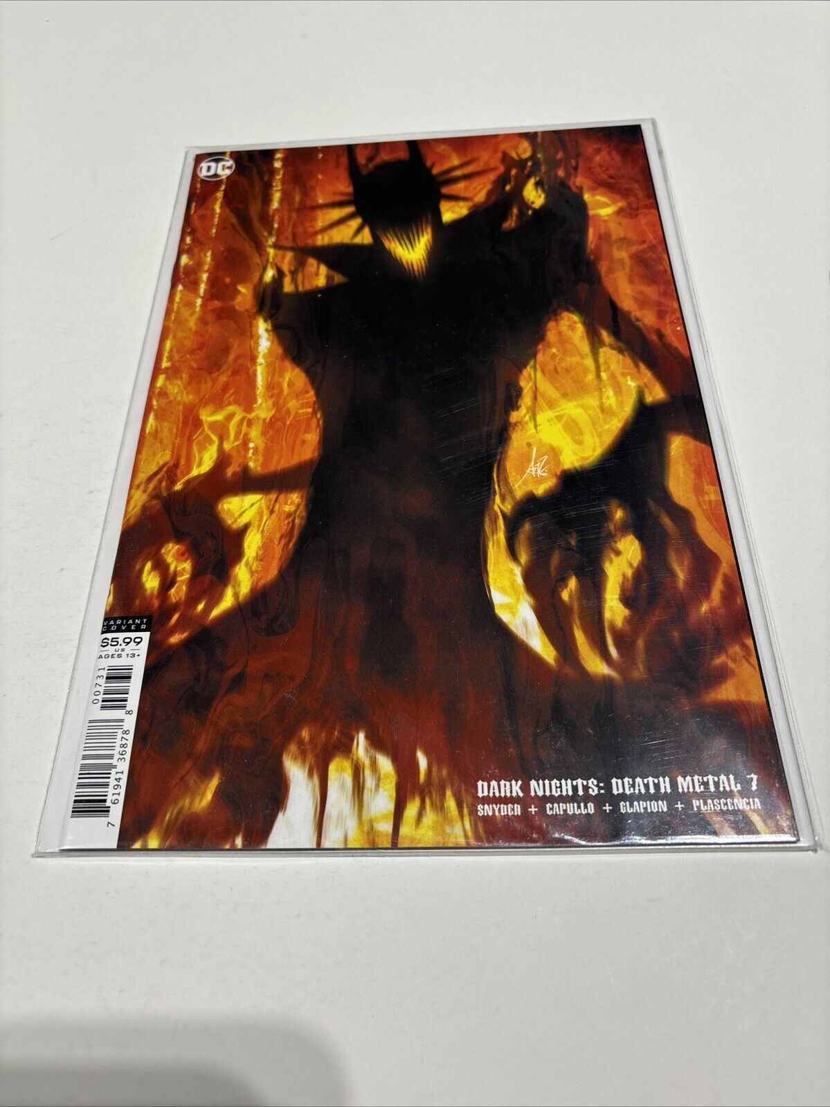 Dark Nights: Death Metal #1-7 Complete Set DC ArtGerm Variant Set keys 1st APP