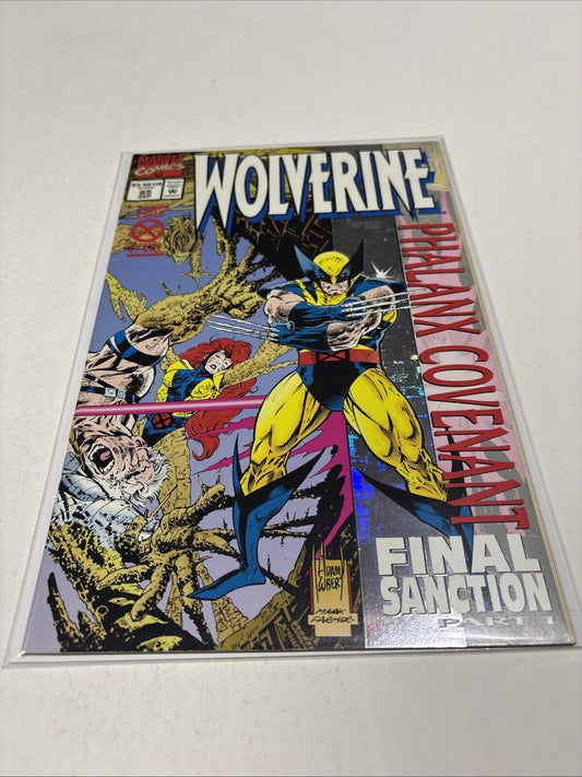 Wolverine #85 Vol 2 (Marvel 1988-2012) Phalanx Covenant Adam Kubert