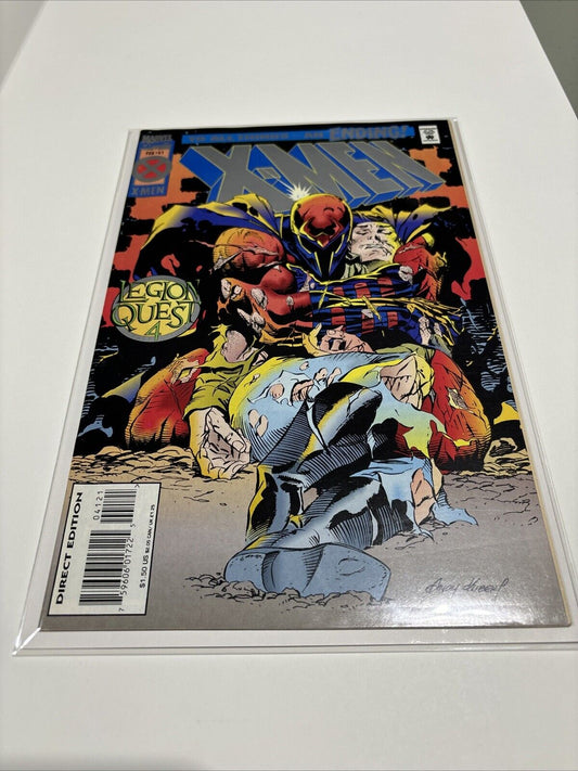 X-Men #41 (Marvel, 1991-2001) Key Rogue and Gambit first kiss