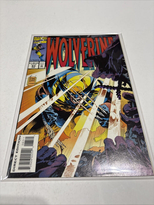 Wolverine #83 Vol 2 (Marvel 1988-2012) Larry Hama & Adam Kubert