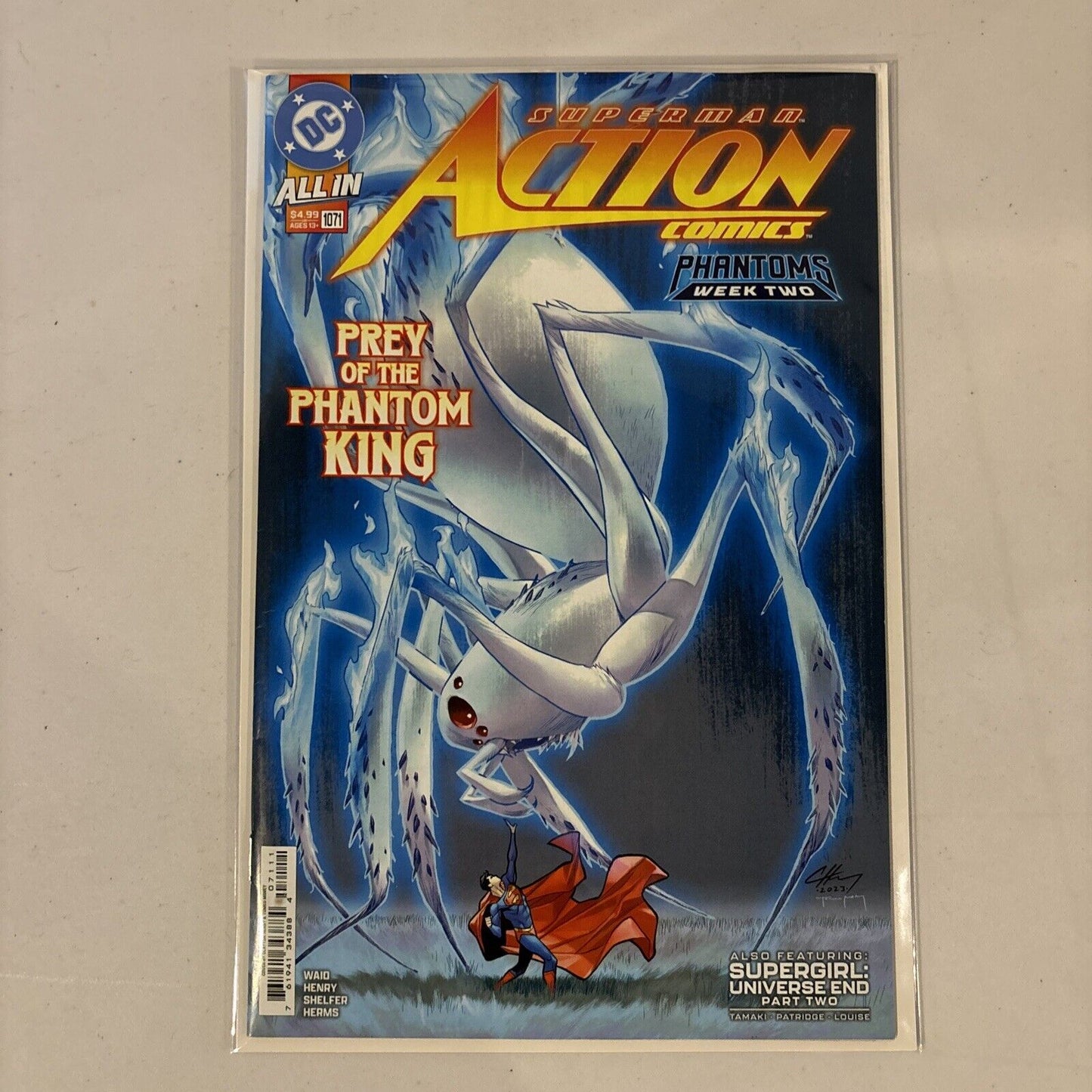 Action Comics #1071 Cover A Clayton Henry Regular (2024 - DC Superman)