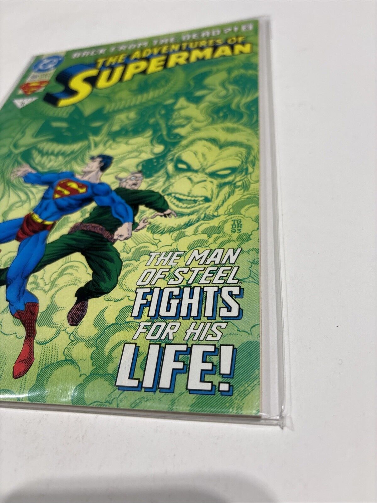 DC Comics #500 1993 The Adventures of Superman Back from the Dead NM